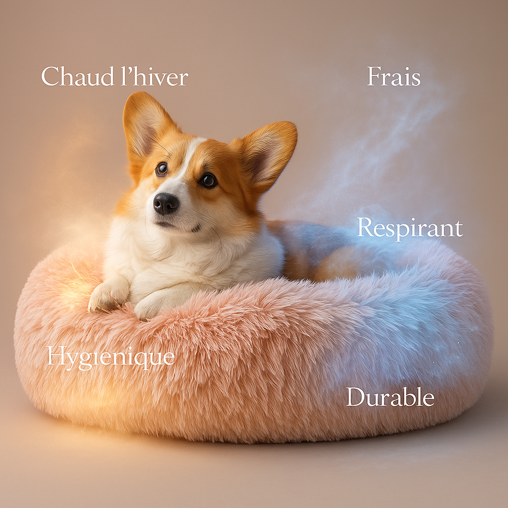 Une matière unique : chaude l’hiver, fraîche l’été