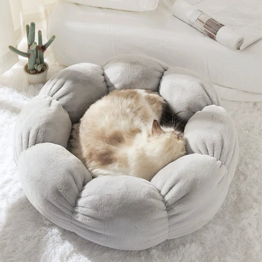 Pet Flower Nest – Lit Douillet pour Chats et Chiens